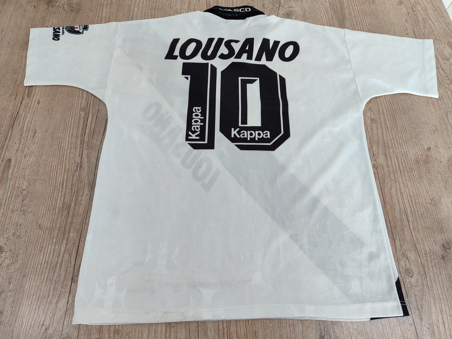 Linda e Clássica Camisa Do Vasco - Kappa - 1995 - Pedrinho