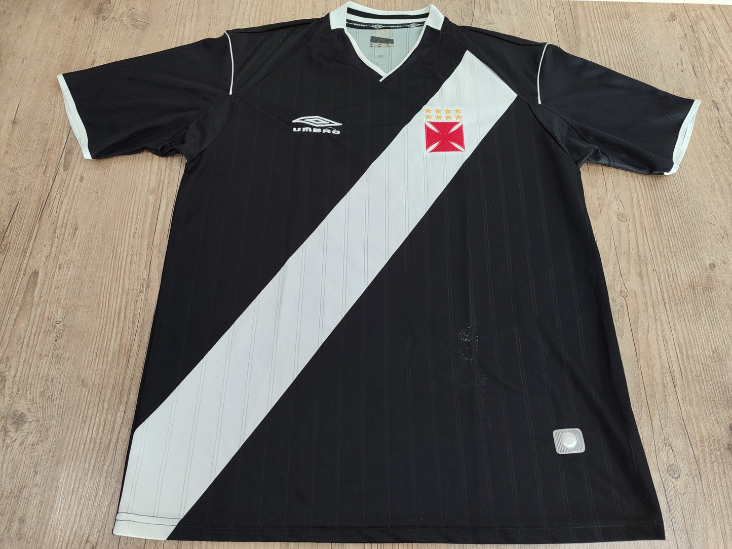 Linda Camisa Do Vasco - Umbro - 2002 - Usada Em Jogo