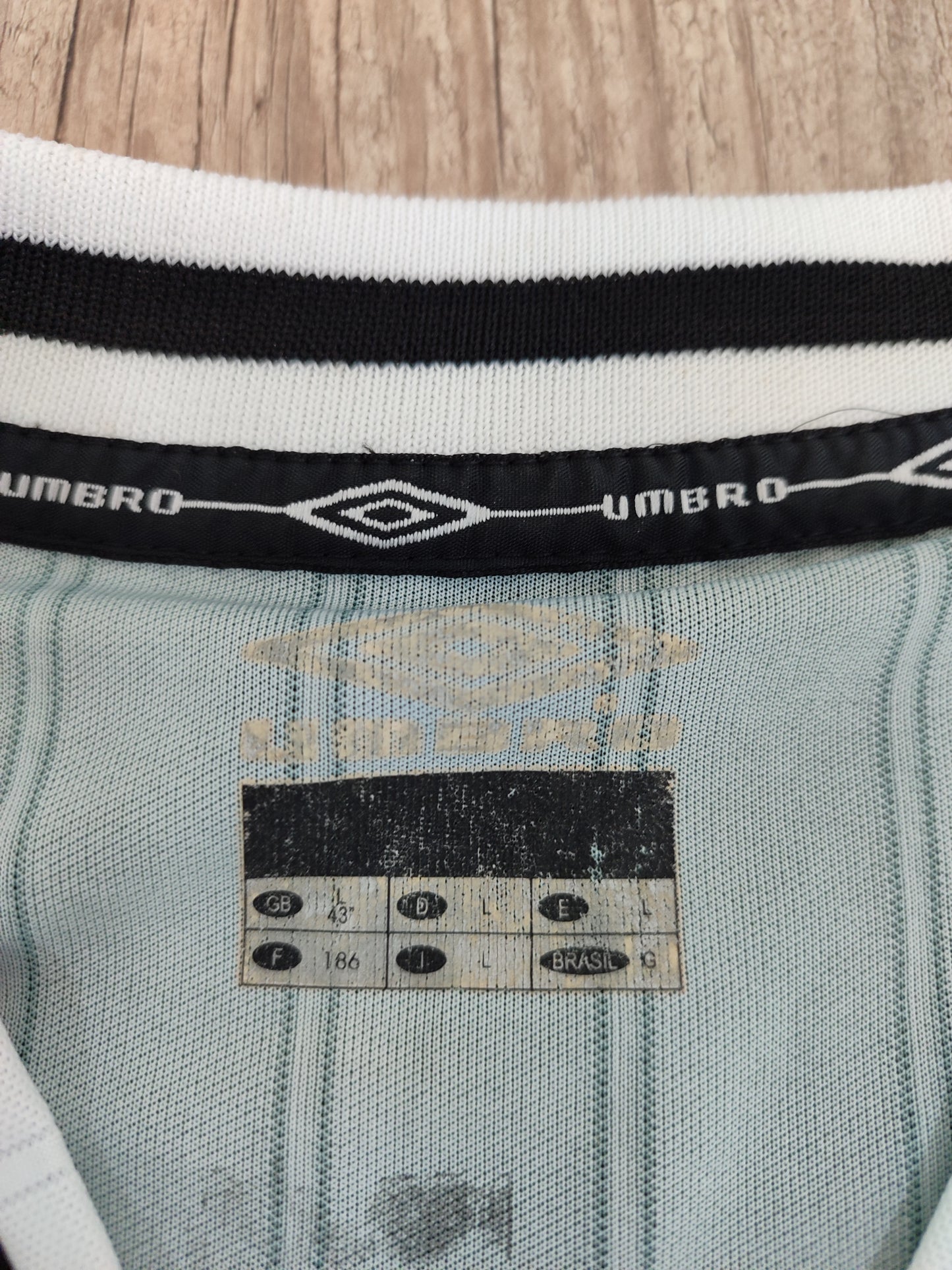Linda Camisa Do Vasco - Umbro - 2002 - Usada Em Jogo