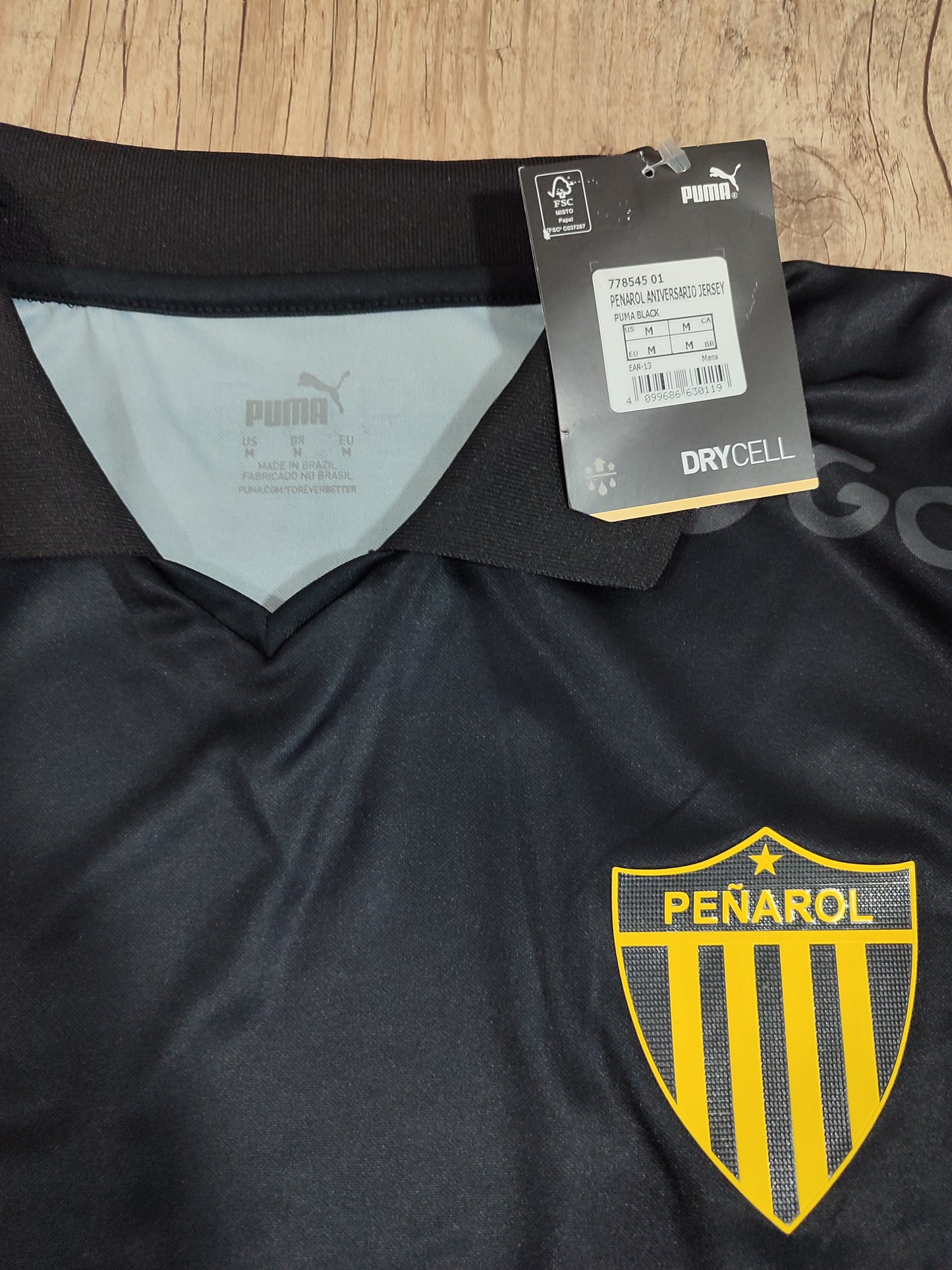 Espetacular Camisa do Peñarol - Edição Especial 132 Anos - Uruguay - Mazurkiewicz