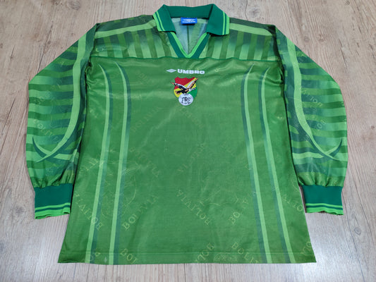 Espetacular Camisa Da Bolívia - Anos 90 - Clássica Manga Longa