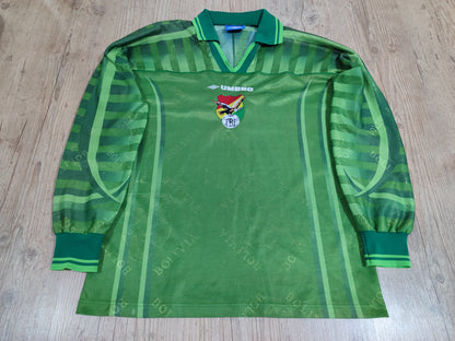 Espetacular Camisa Da Bolívia - Anos 90 - Clássica Manga Longa