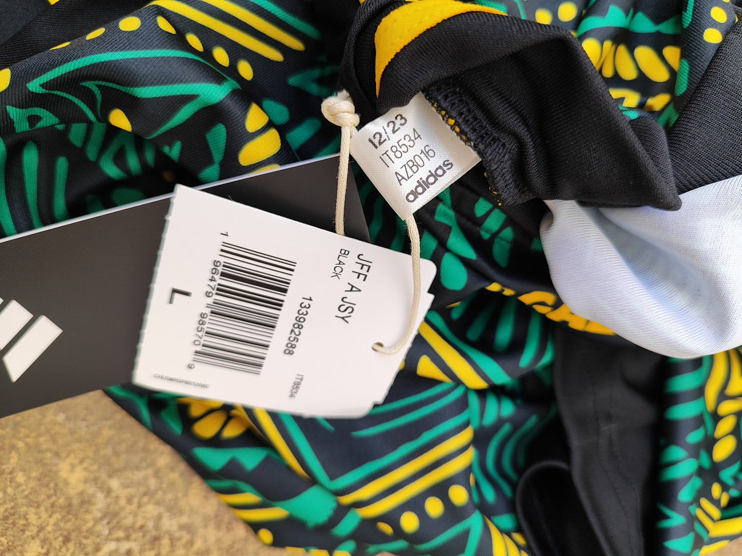 Camisa Jamaica Away 2024 tamanho GG