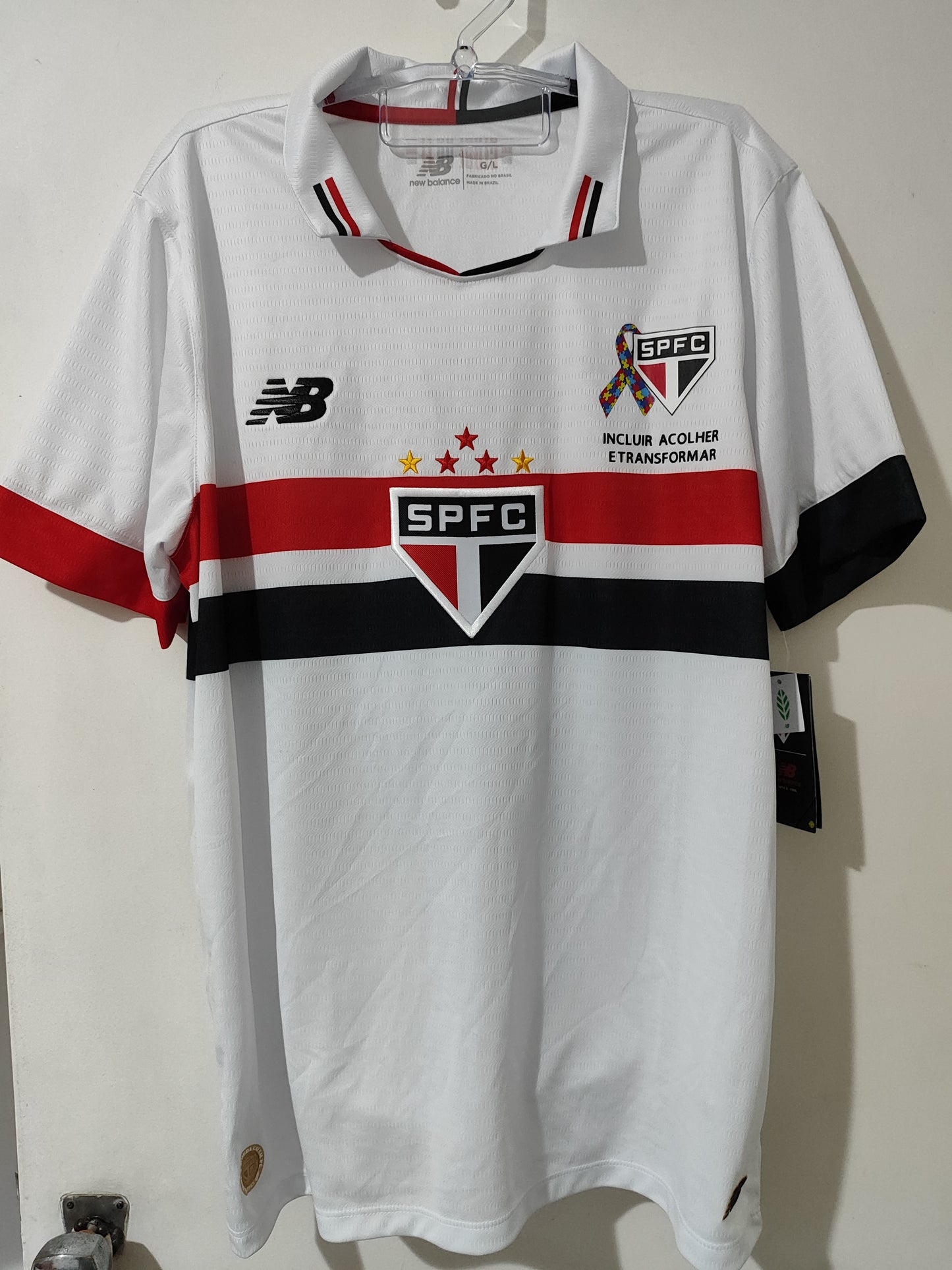 Camisa São Paulo  2024 Patch Autismo - Ferreira