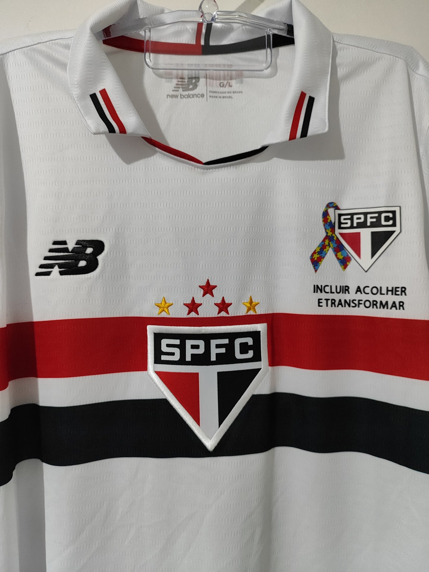 Camisa São Paulo  2024 Patch Autismo - Ferreira