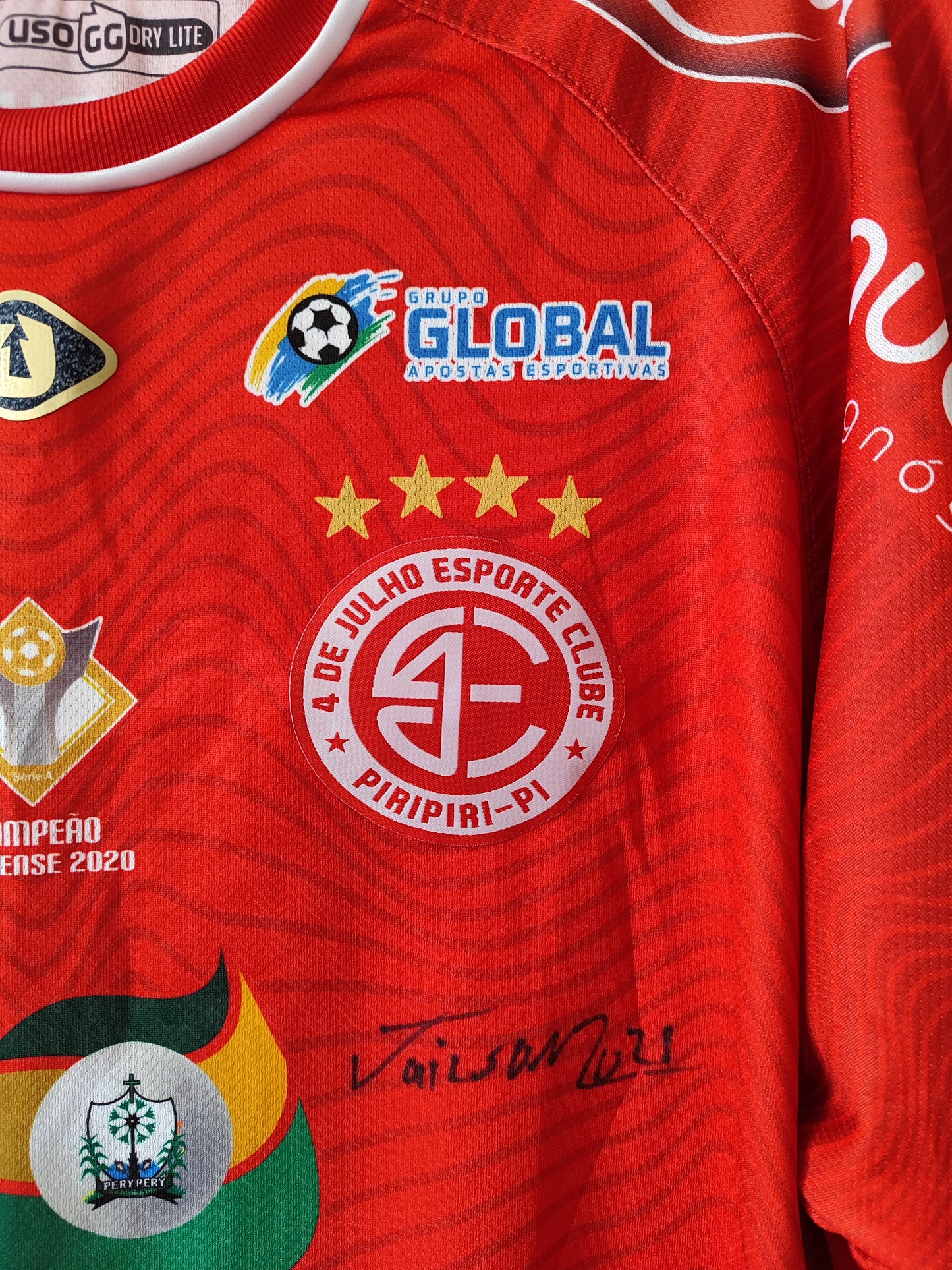 Camisa 4 de Julho de Piripiri Copa do Brasil 2021