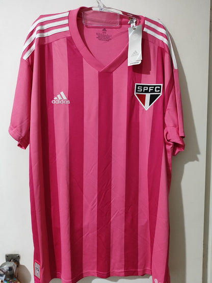 Camisa do São Paulo 22 Outubro Rosa adidas - Masculina