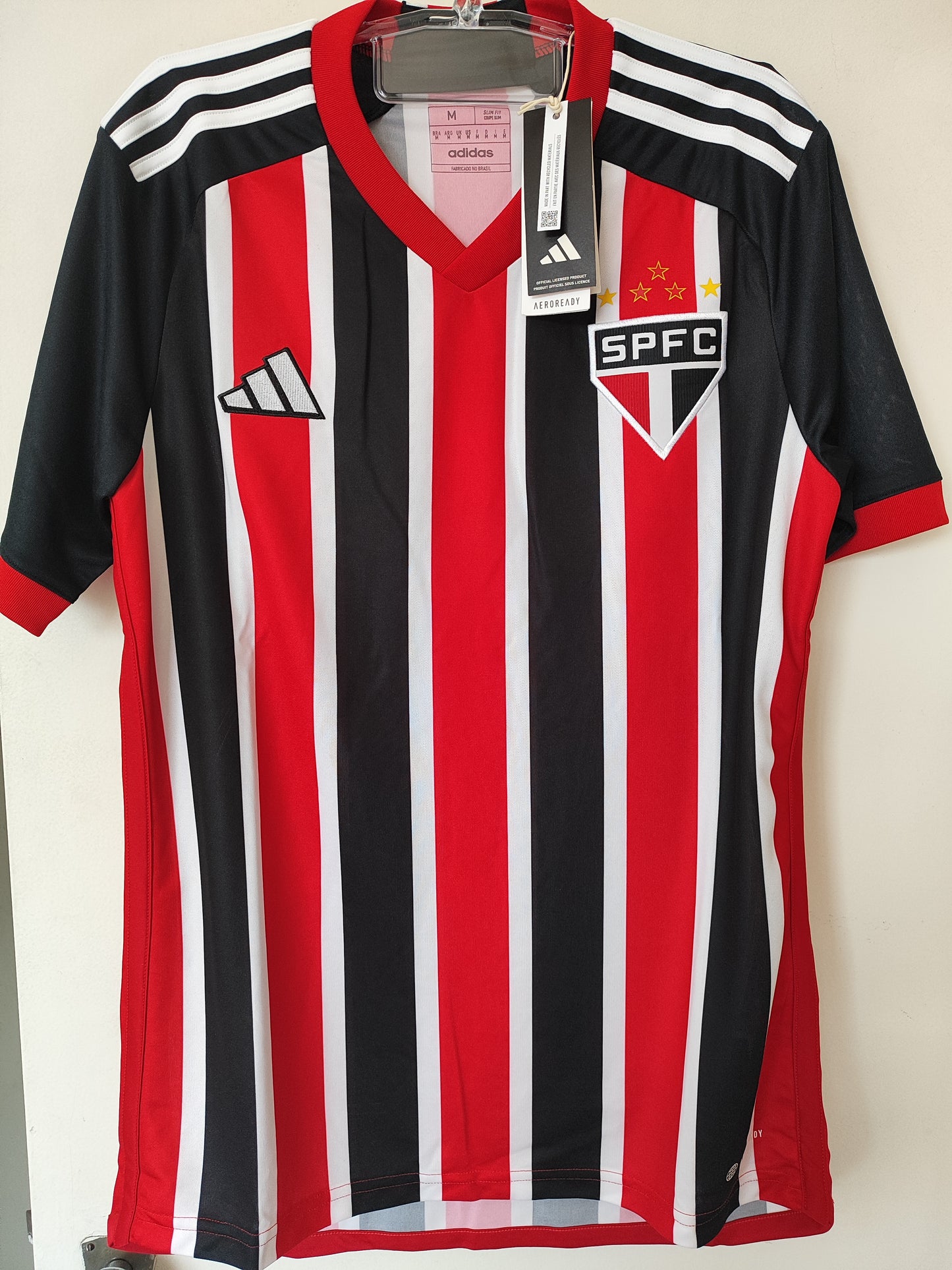 Camisa Adidas São Paulo II 2023 sem patrocinio