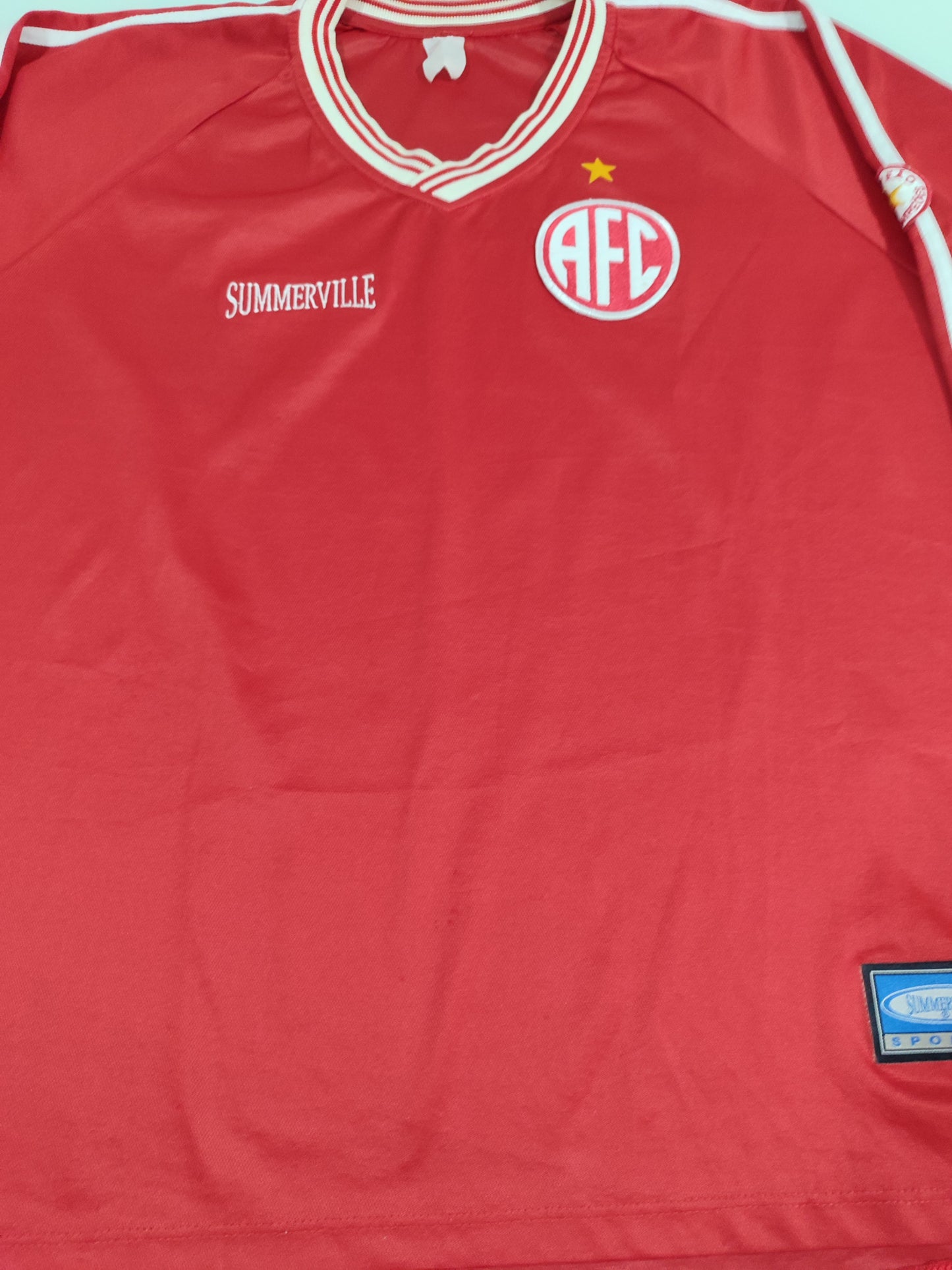 Espetacular Camisa do America - Rio - Ano 2000 - Mangas Longas - de Jogo!