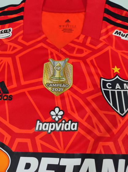 Linda Camisa do Atlético Mineiro - Goleiro - 2022/2023 - Usada em Jogo