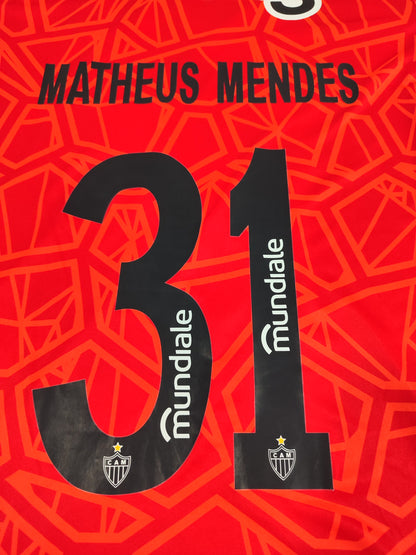 Linda Camisa do Atlético Mineiro - Goleiro - 2022/2023 - Usada em Jogo