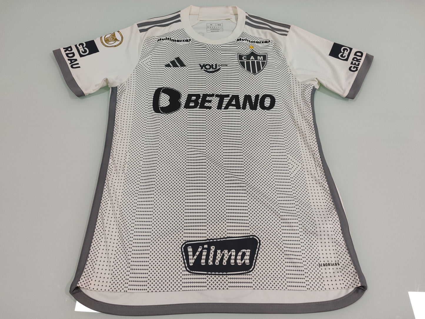 Bela Camisa do Atlético Mineiro - Usada em Jogo - 2024/2025
