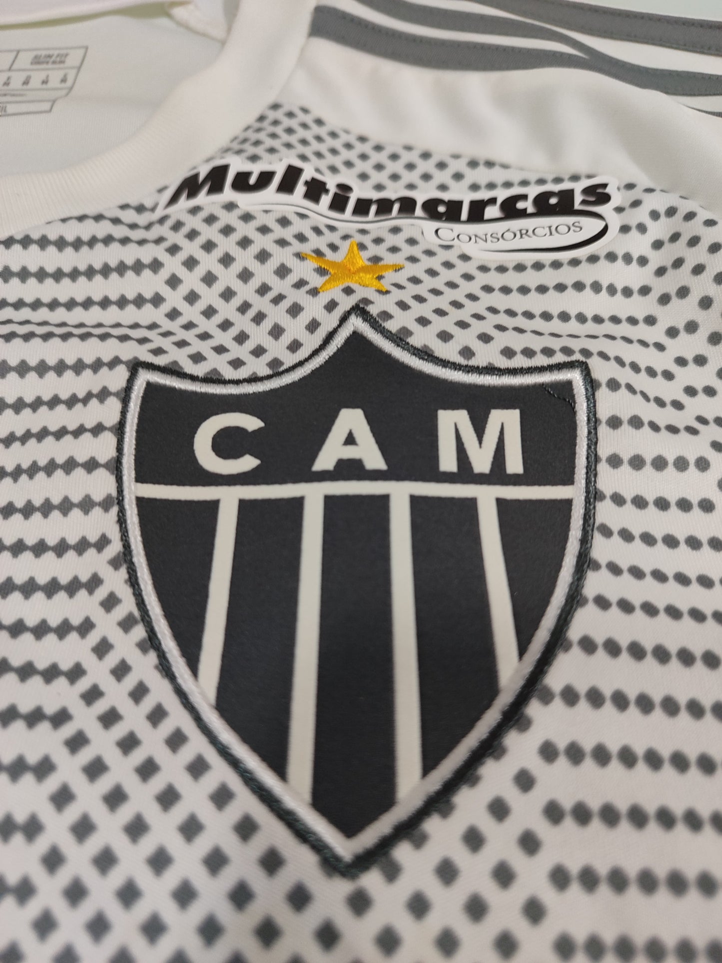 Bela Camisa do Atlético Mineiro - Usada em Jogo - 2024/2025