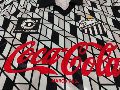 Espetacular Camisa de Jogo do Bragantino - 1990/1991 - Jogador Ivair