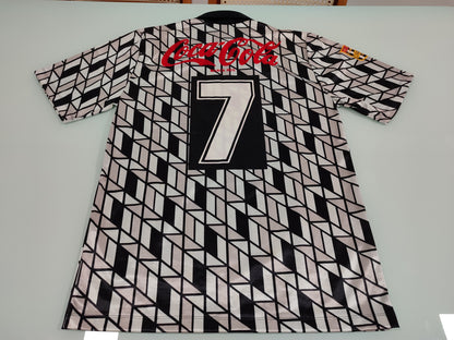 Espetacular Camisa de Jogo do Bragantino - 1990/1991 - Jogador Ivair