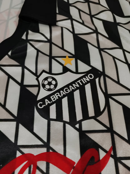 Espetacular Camisa de Jogo do Bragantino - 1990/1991 - Jogador Ronaldo Alfredo