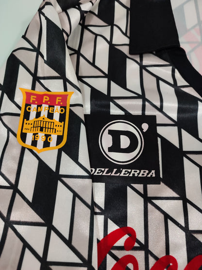 Espetacular Camisa de Jogo do Bragantino - 1990/1991 - Jogador Ronaldo Alfredo