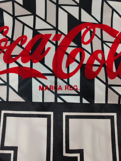 Espetacular Camisa de Jogo do Bragantino - 1990/1991 - Jogador Ronaldo Alfredo