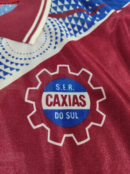 Linda Camisa do Caxias - Anos 90 - Em Pinturas - Usada em Jogo