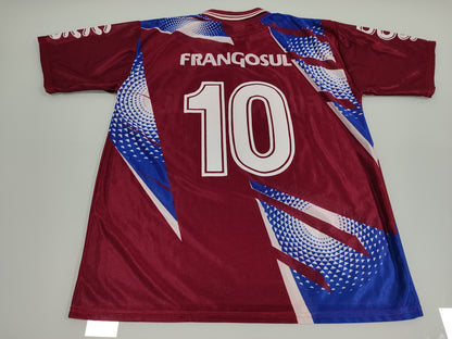 Linda Camisa do Caxias - Anos 90 - Em Pinturas - Usada em Jogo