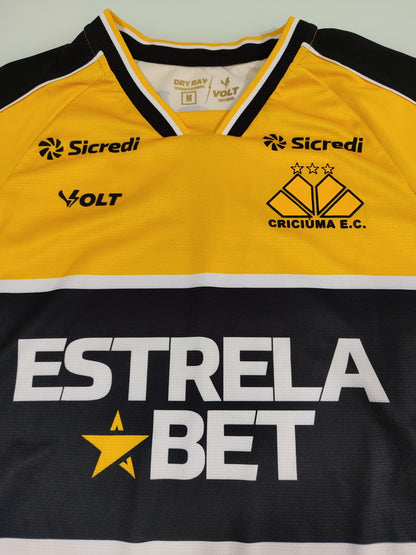 Bela Camisa do Criciúma - 2024/2025 - Usada em Jogo