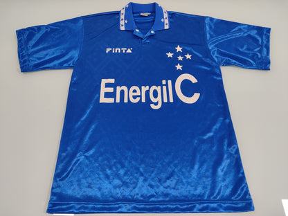 Rara e Histórica Camisa do Cruzeiro - 1996 - Ricardinho - Usada em Jogo