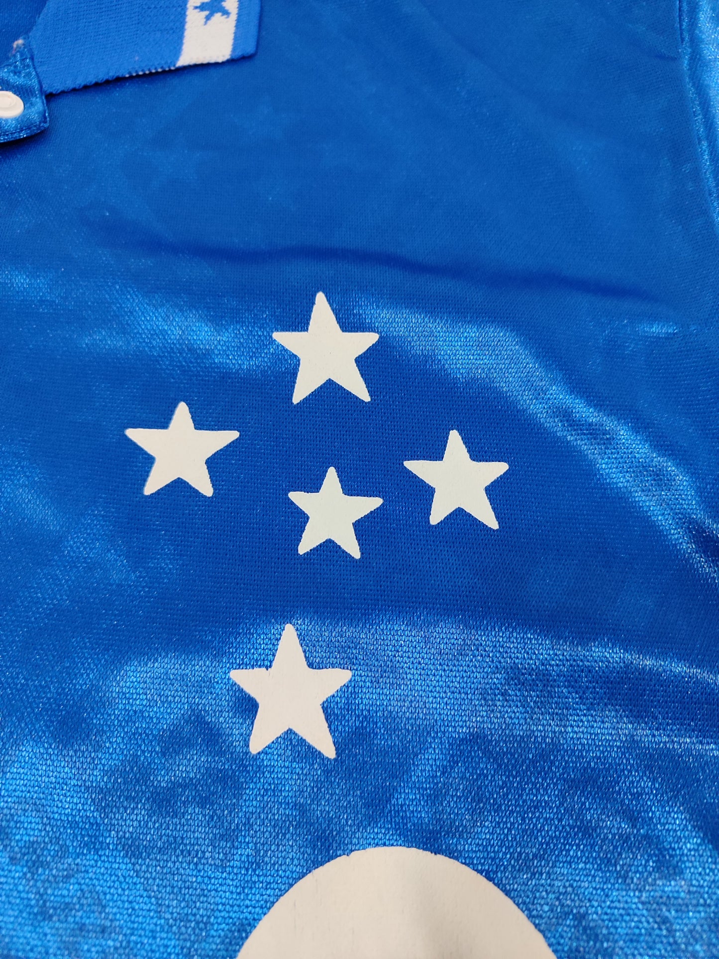 Rara e Histórica Camisa do Cruzeiro - 1996 - Ricardinho - Usada em Jogo