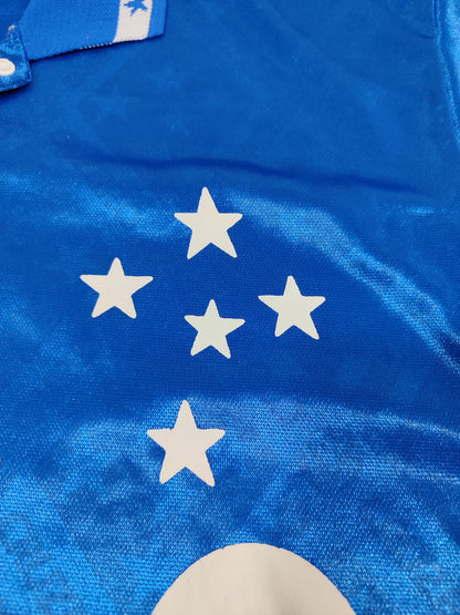 Rara e Histórica Camisa do Cruzeiro - 1996 - Ricardinho - Usada em Jogo