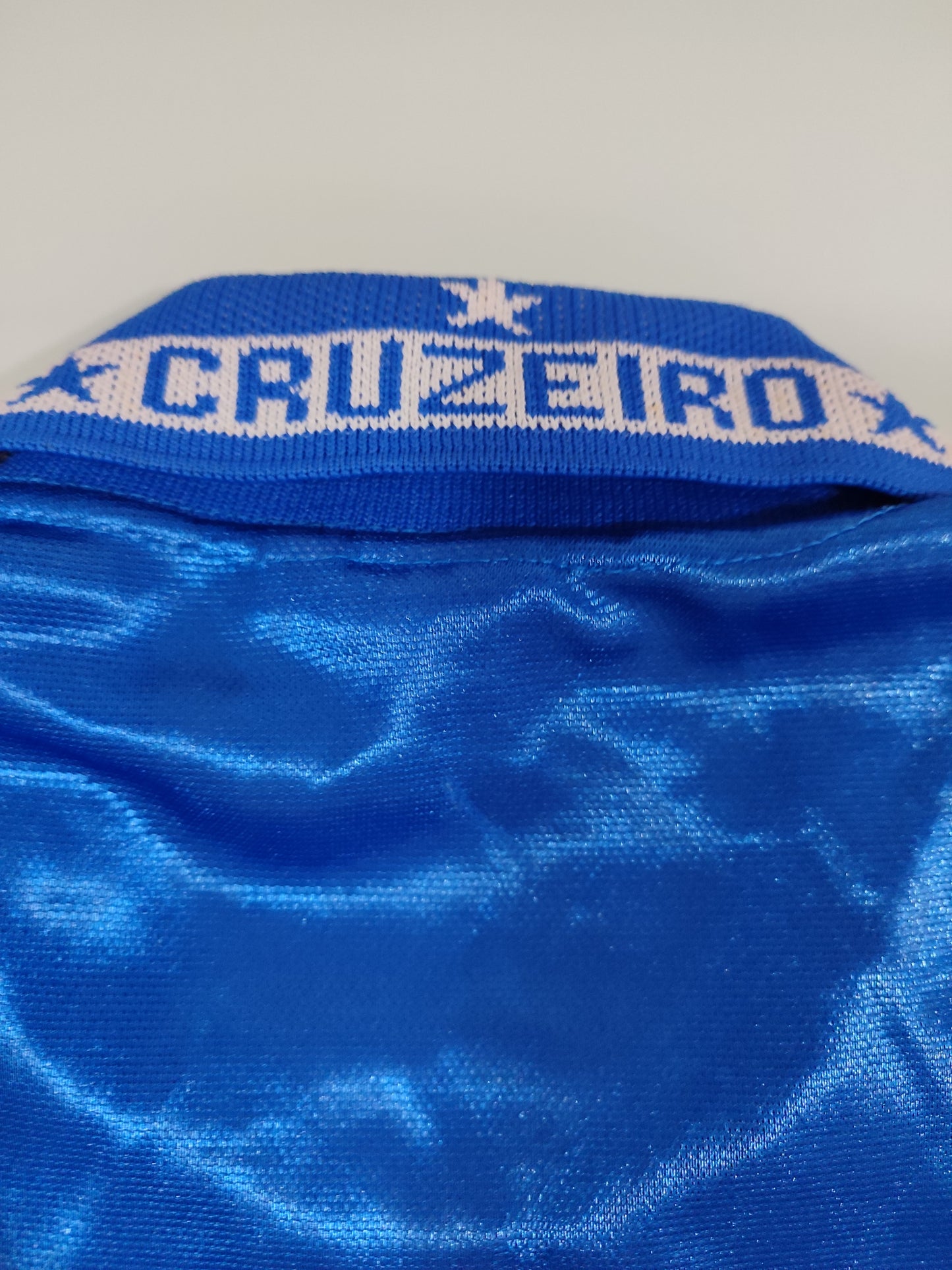 Rara e Histórica Camisa do Cruzeiro - 1996 - Ricardinho - Usada em Jogo