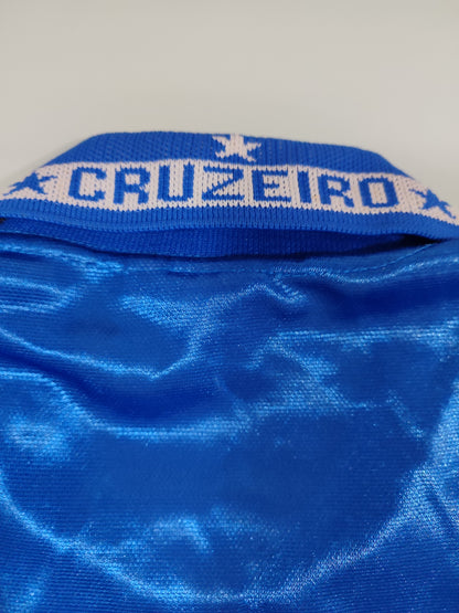 Rara e Histórica Camisa do Cruzeiro - 1996 - Ricardinho - Usada em Jogo