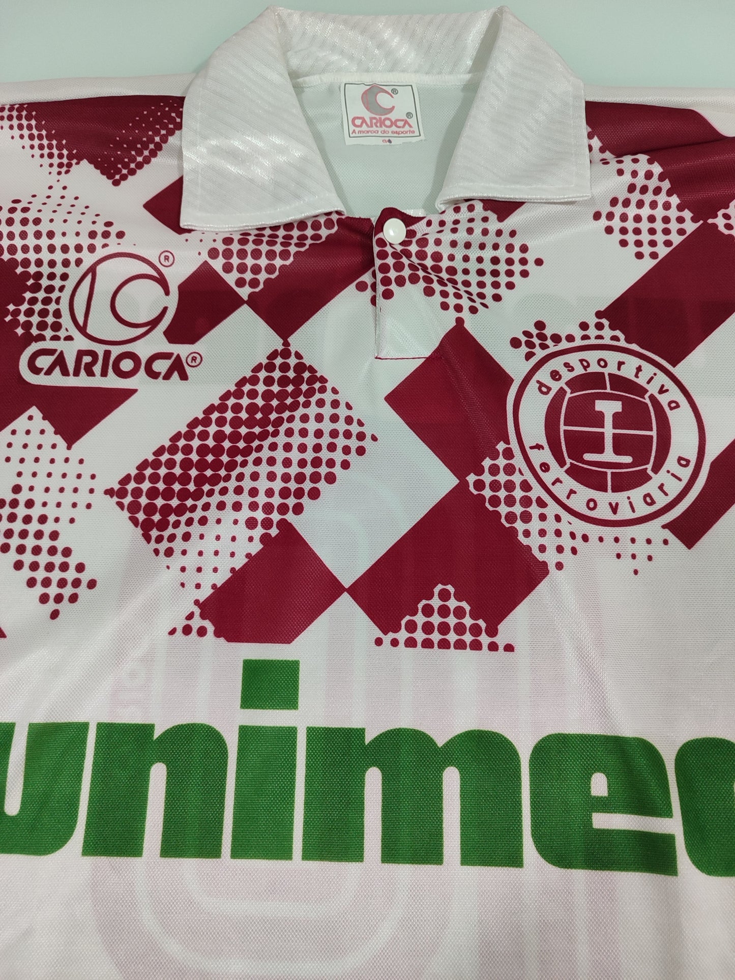 Linda Camisa da Desportiva Ferroviária - Anos 90 - Carioca