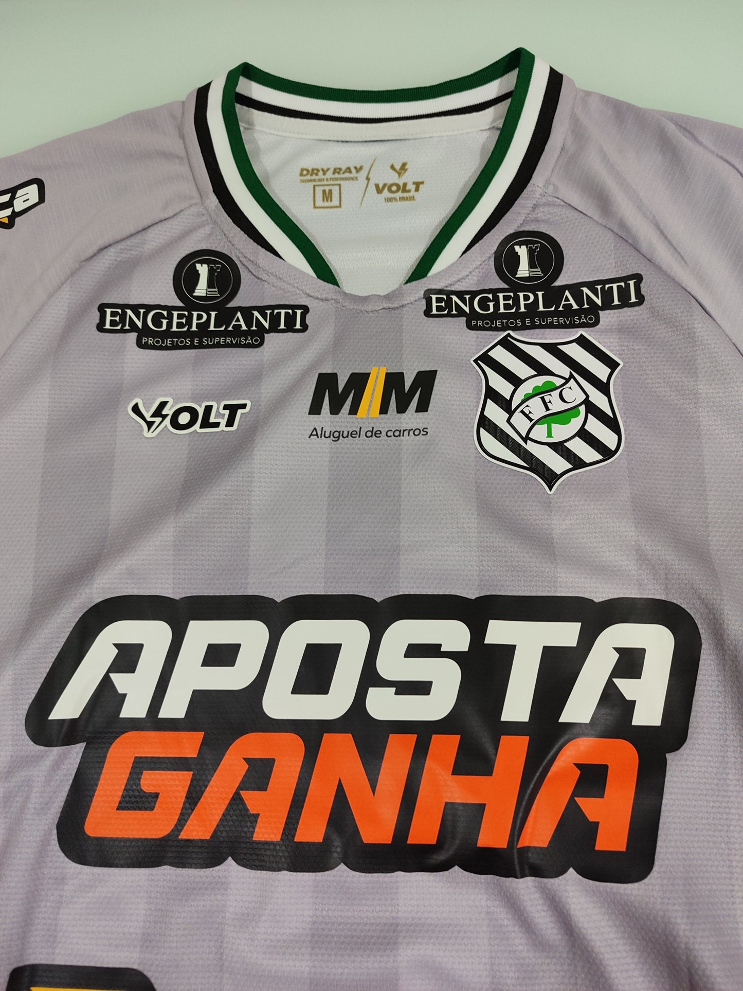 Linda Camisa do Figueirense - Goleiro - 2024/2025 - Usada em Jogo