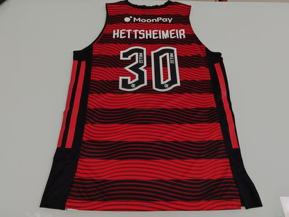 Espetacular Camisa do Flamengo - Basquete - Usada em Jogo