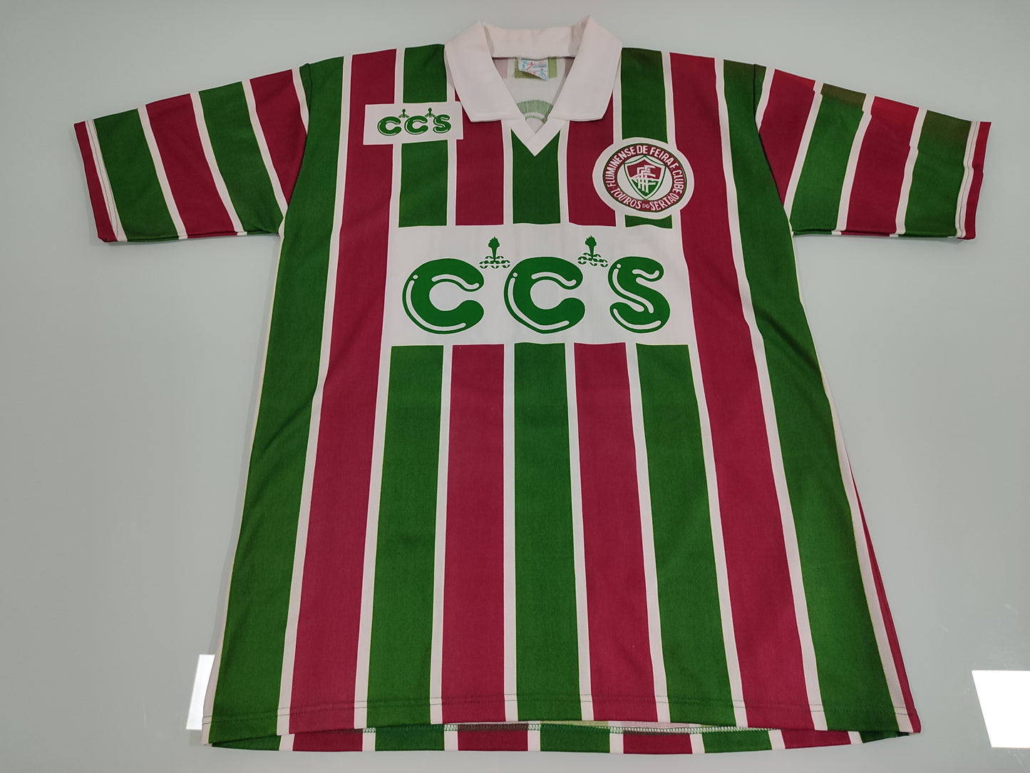 Linda Camisa do Fluminense de Feira - Anos 90 - Toda em Pinturas - Jogo