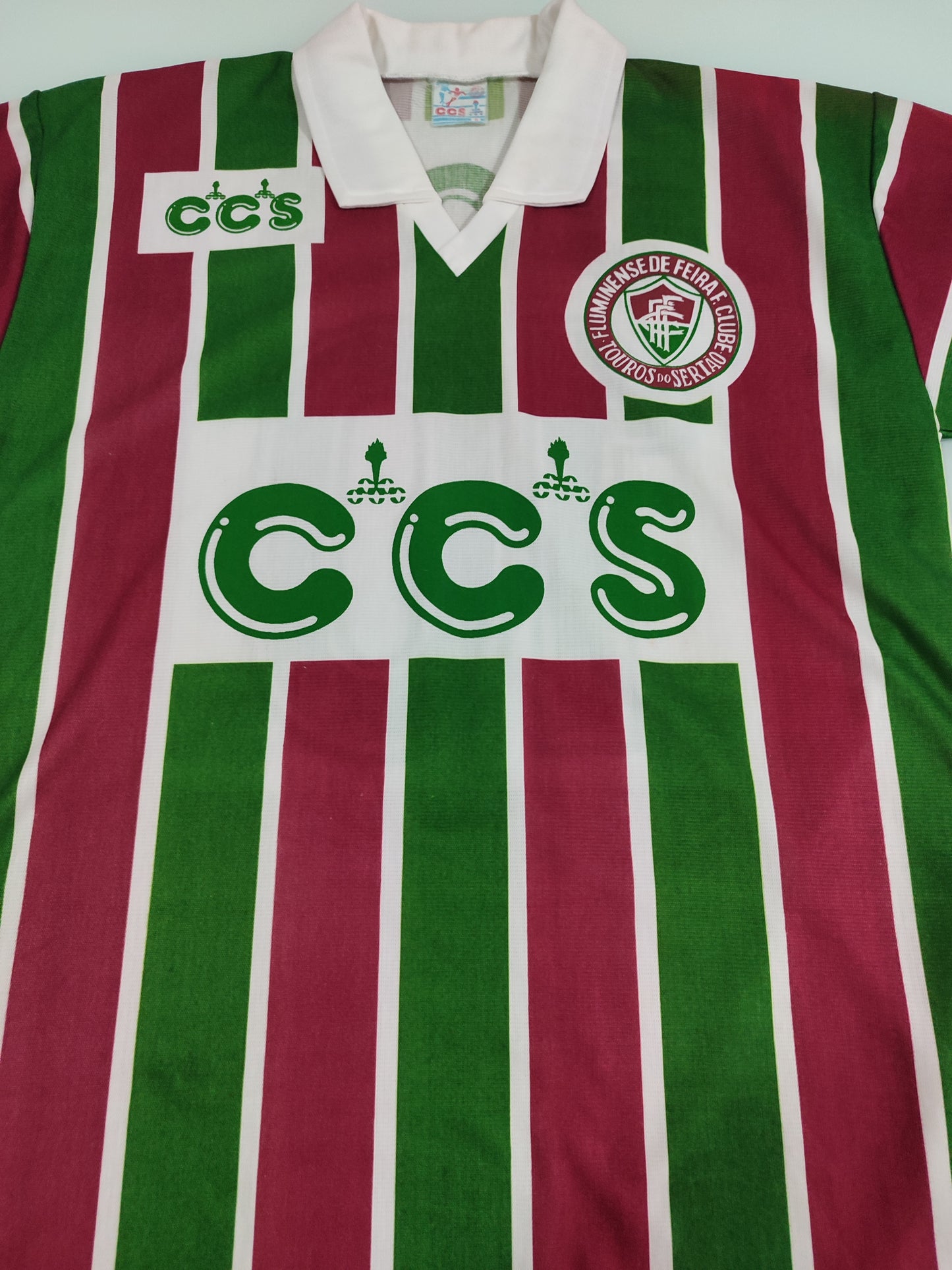 Linda Camisa do Fluminense de Feira - Anos 90 - Toda em Pinturas - Jogo