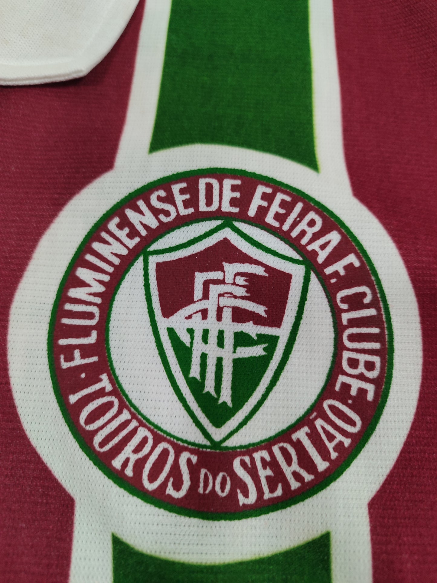 Linda Camisa do Fluminense de Feira - Anos 90 - Toda em Pinturas - Jogo