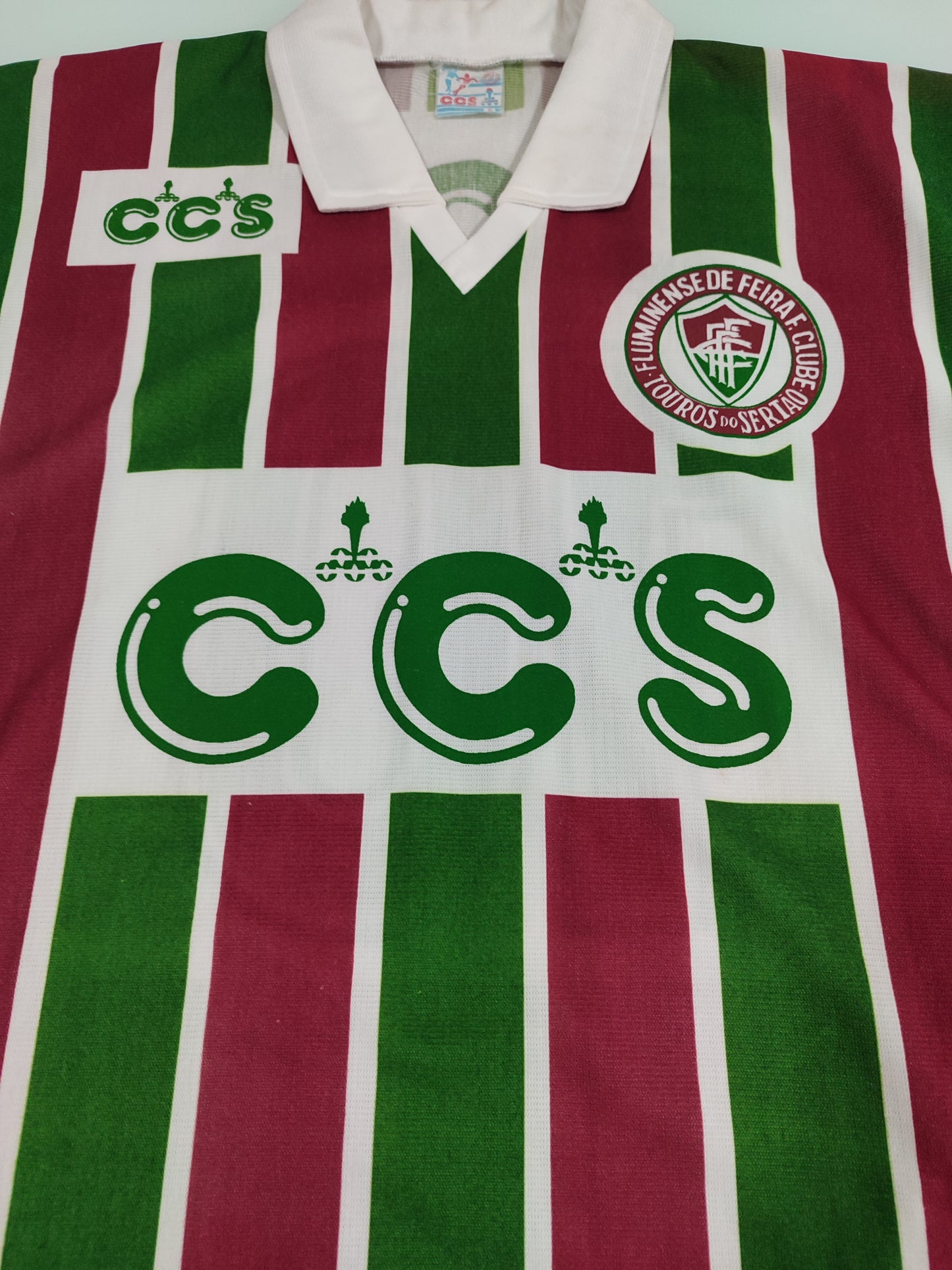 Linda Camisa do Fluminense de Feira - Anos 90 - Toda em Pinturas - Jogo