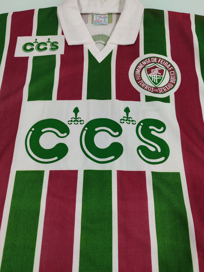 Linda Camisa do Fluminense de Feira - Anos 90 - Toda em Pinturas - Jogo