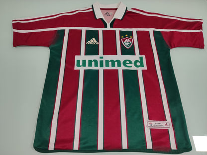 Bela Camisa Clássica da Adidas - Fluminense - 2001/2002 - a do Roni