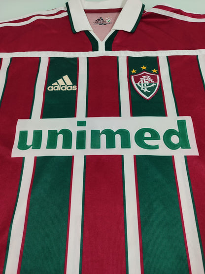Bela Camisa Clássica da Adidas - Fluminense - 2001/2002 - a do Roni