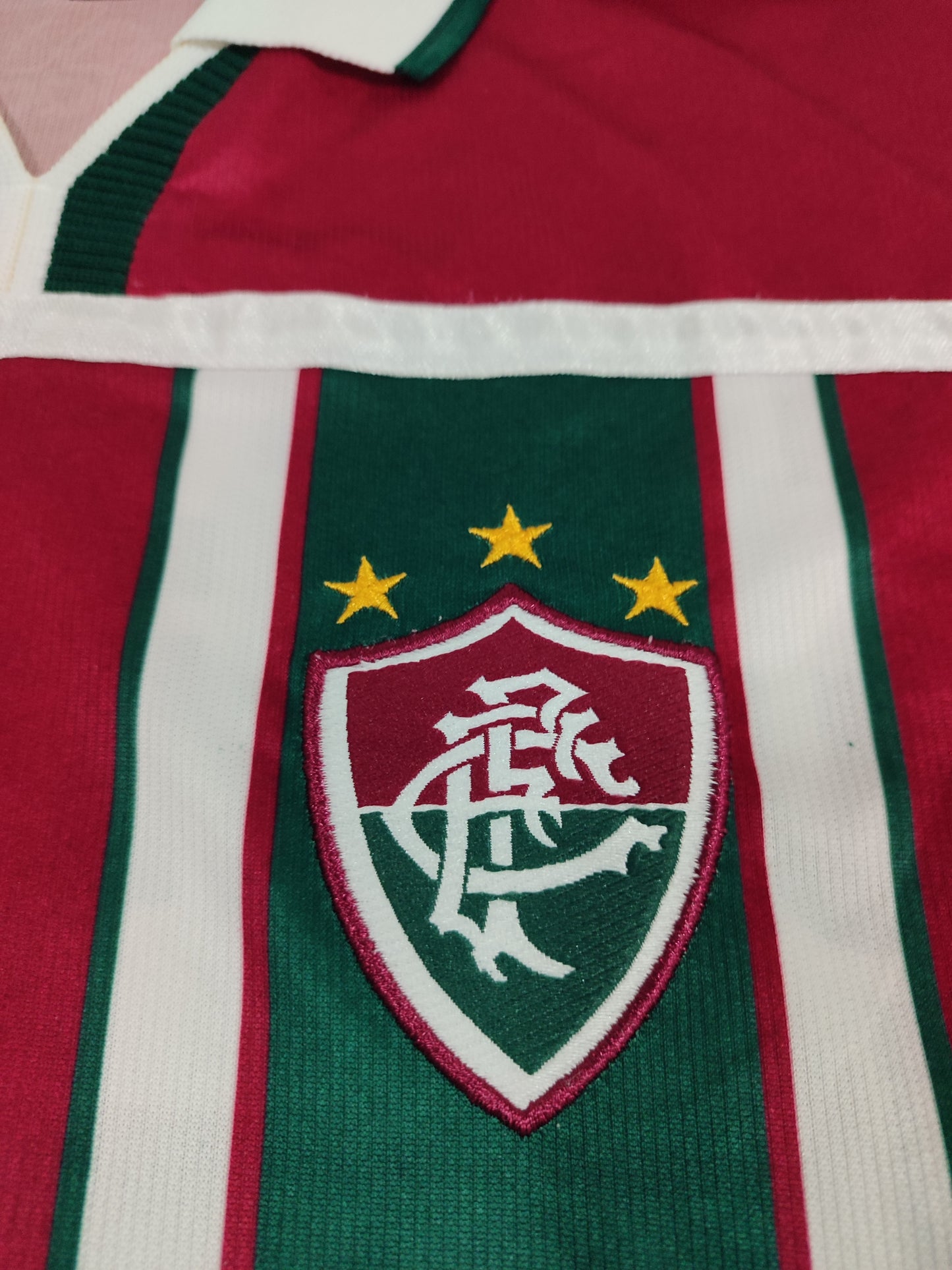 Bela Camisa Clássica da Adidas - Fluminense - 2001/2002 - a do Roni