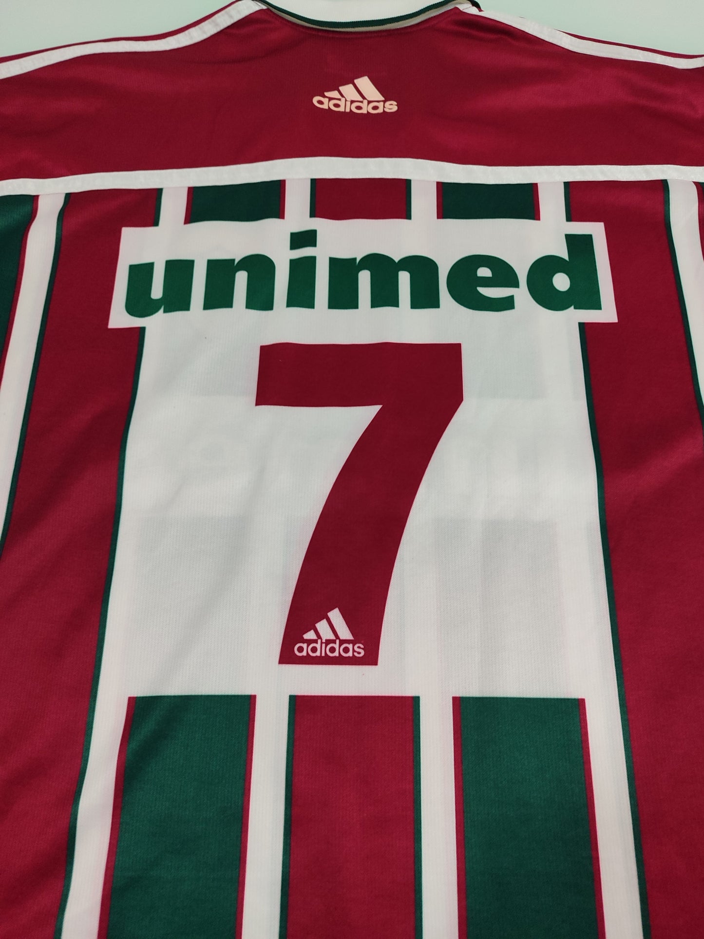 Bela Camisa Clássica da Adidas - Fluminense - 2001/2002 - a do Roni