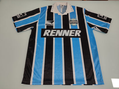 Bela Camisa do Grêmio - Clássica Penalty/Renner - 1995/1996 - de Jogador