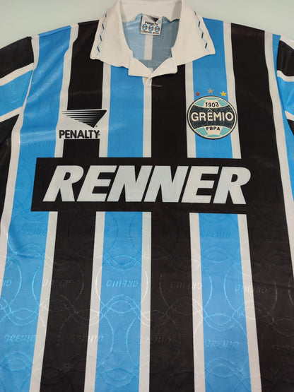 Bela Camisa do Grêmio - Clássica Penalty/Renner - 1995/1996 - de Jogador