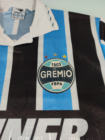 Bela Camisa do Grêmio - Clássica Penalty/Renner - 1995/1996 - de Jogador