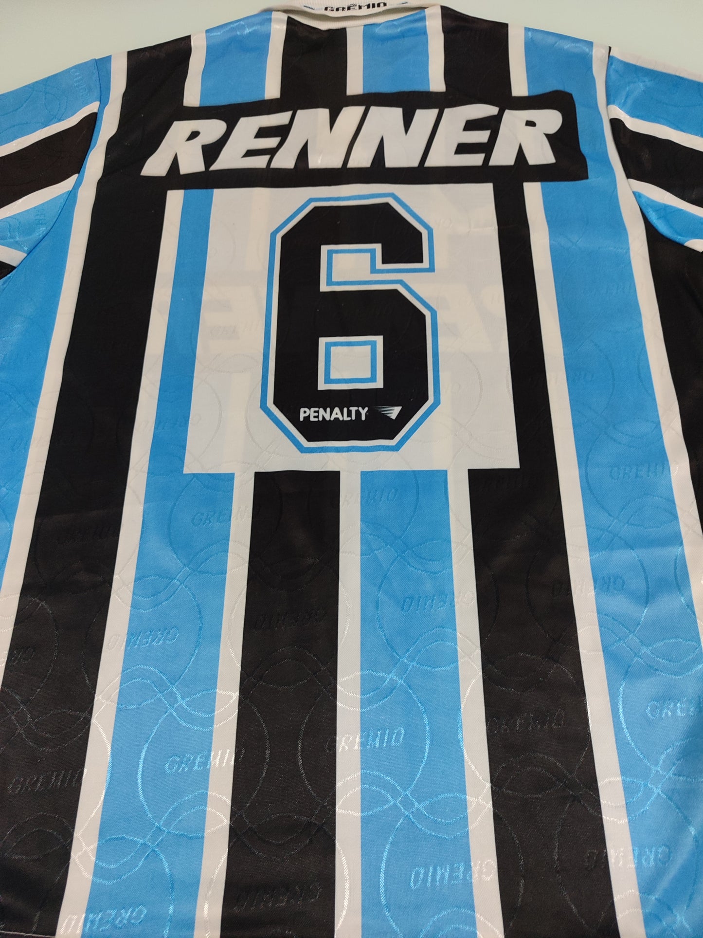 Bela Camisa do Grêmio - Clássica Penalty/Renner - 1995/1996 - de Jogador