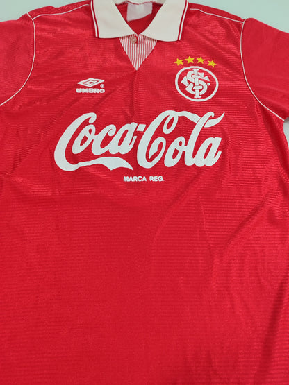 Raridade - Camisa do Internacional - Umbro/Coca-Cola - 1991/1993 - de Jogador
