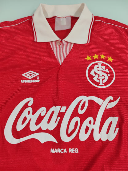 Raridade - Camisa do Internacional - Umbro/Coca-Cola - 1991/1993 - de Jogador