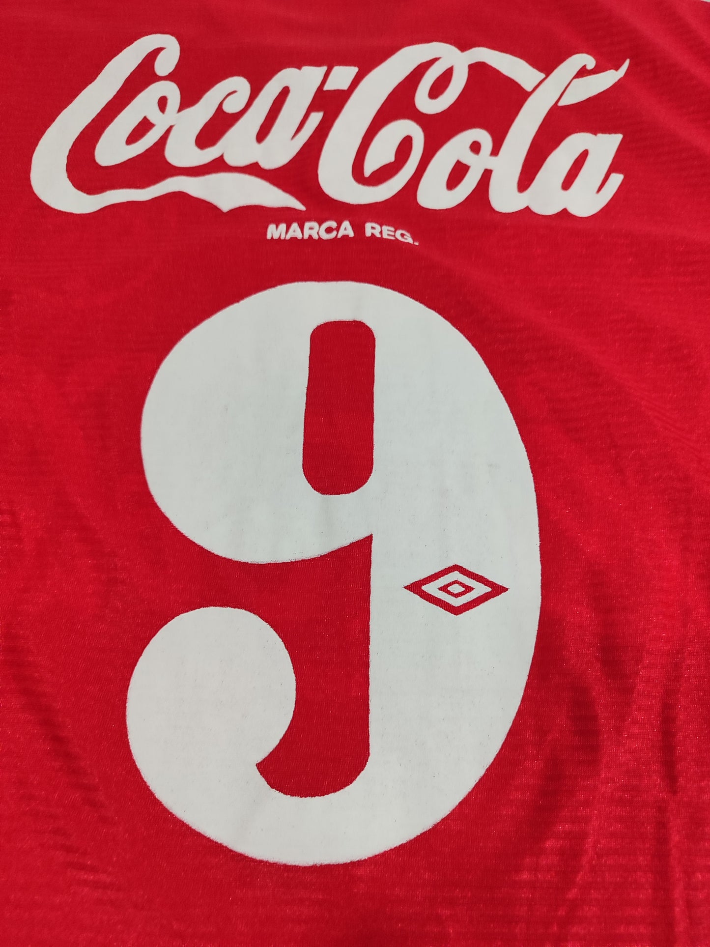 Raridade - Camisa do Internacional - Umbro/Coca-Cola - 1991/1993 - de Jogador