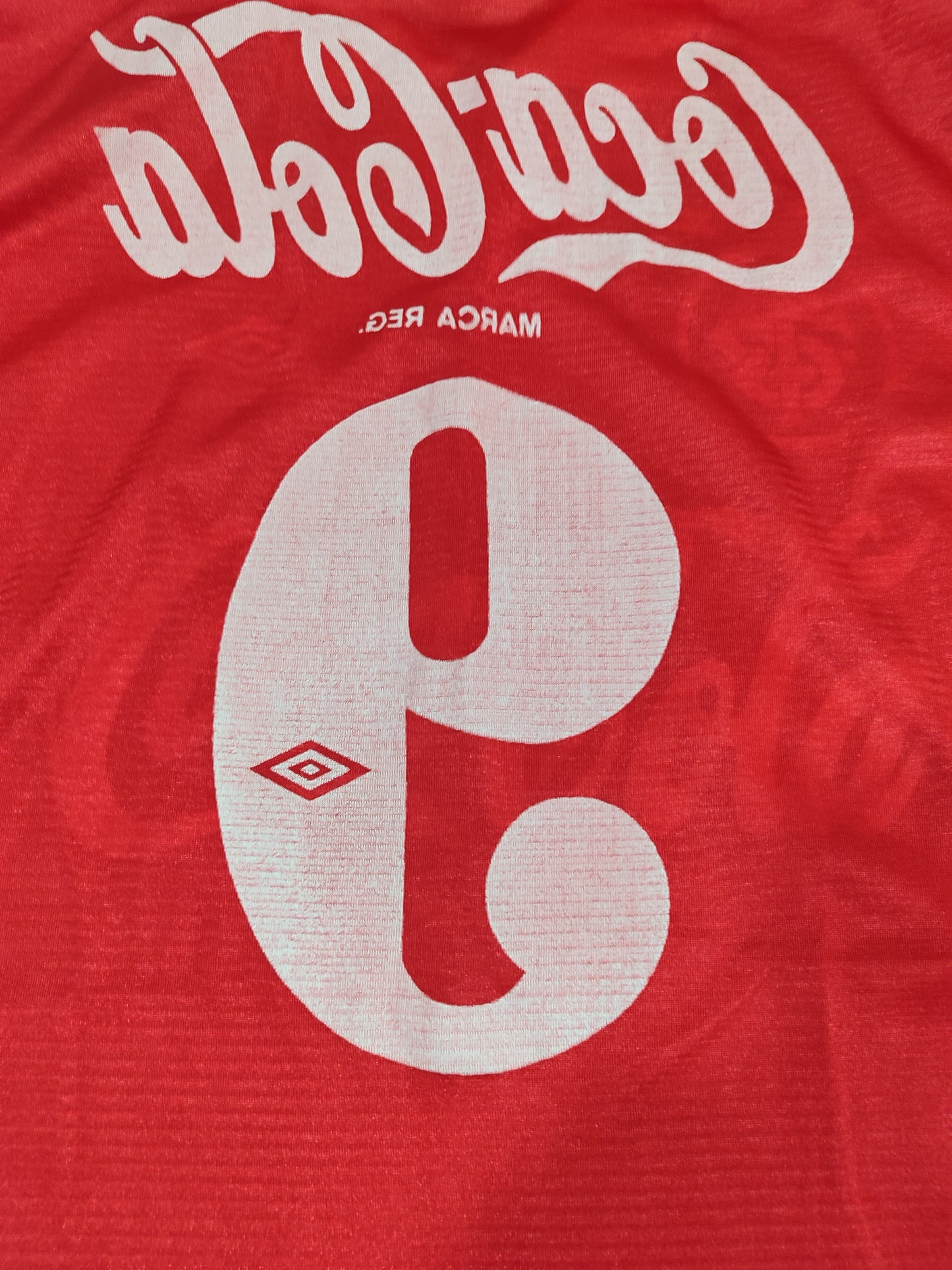 Raridade - Camisa do Internacional - Umbro/Coca-Cola - 1991/1993 - de Jogador